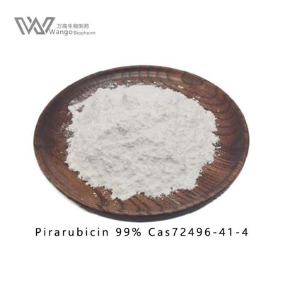 Highly Pirarubicin 99.99% Cas72496-41-4 Antineoplastic and Antibiotic fine powder for research purpose in small bottles