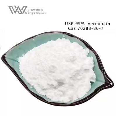 Ivermectin 99% 수의학 원료 Praziquantel CAS 70288-86-7